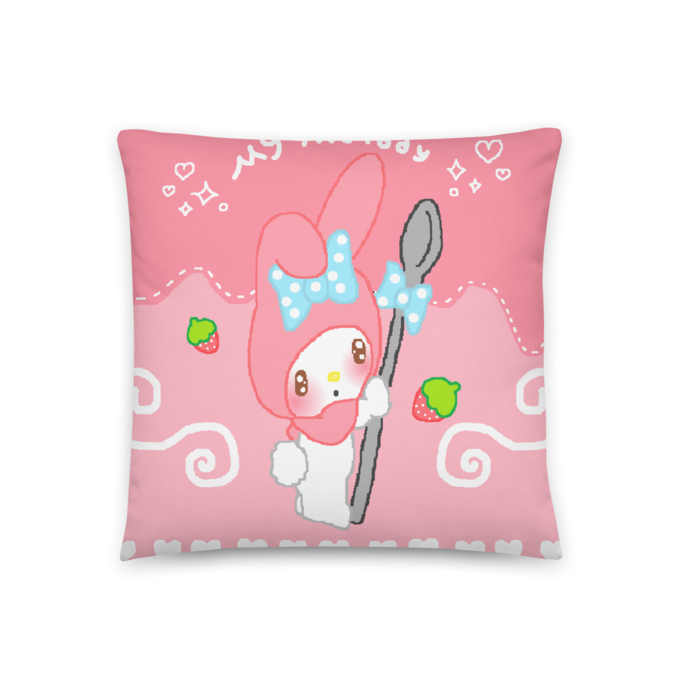 Square Pillow Case w/ stuffing