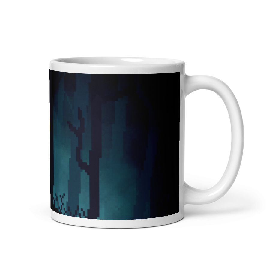 White Glossy Mug