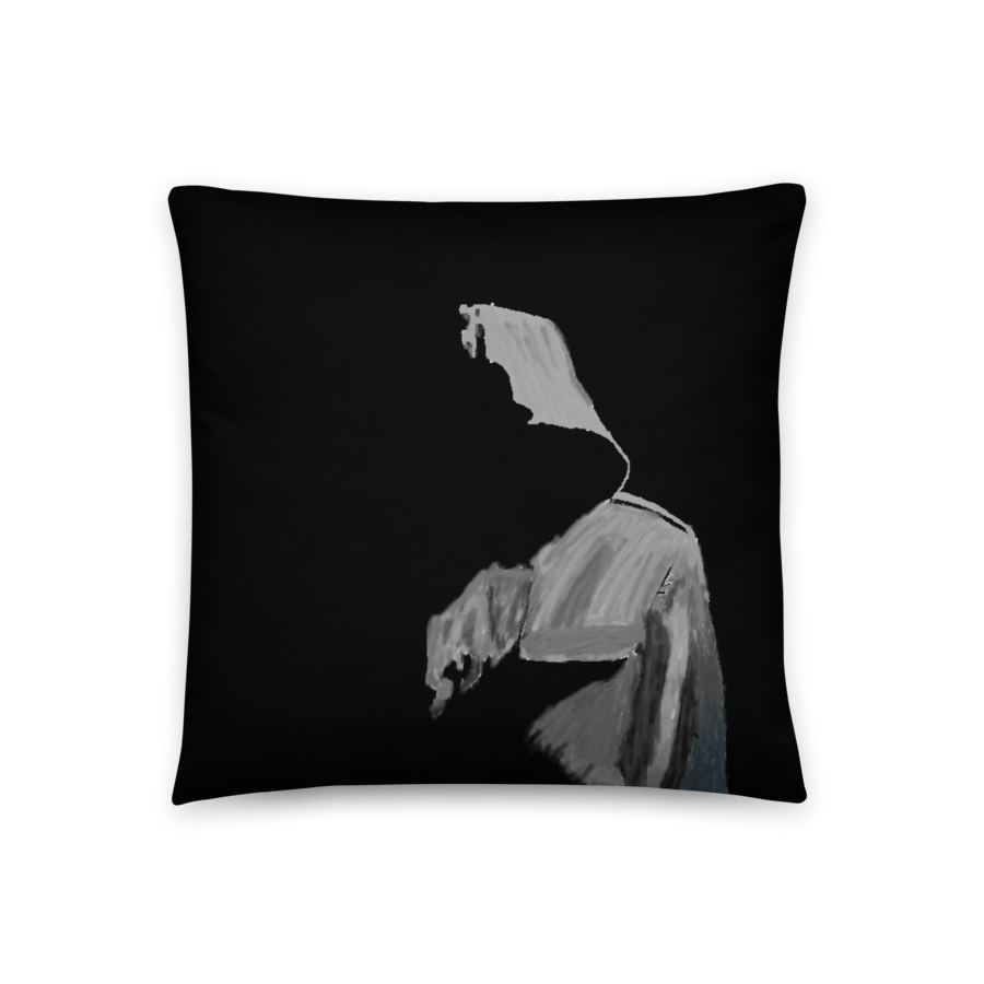 Square Pillow Case w/ stuffing
