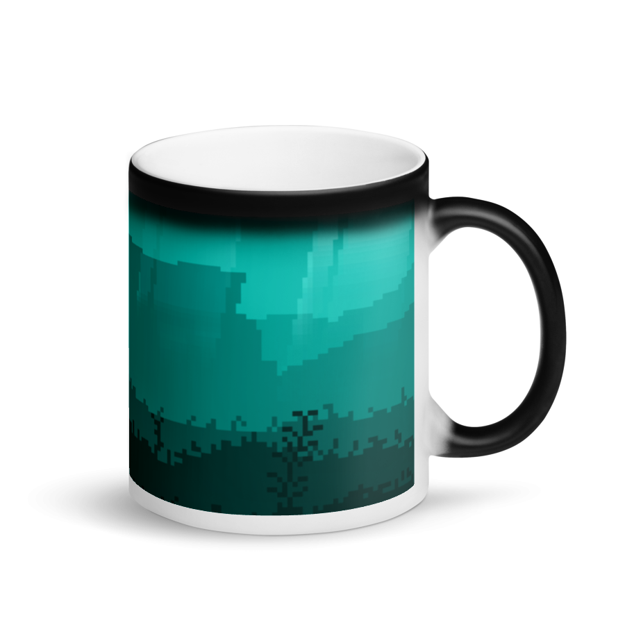 Matte Black Magic Mug